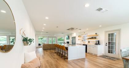 Modern Waterfront Home on the Llano Arm of LBJ - Great for All Ages!