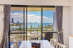 Superior Apartment, 2 Bedrooms | Living area | TV - The Meriton on Main Beach (Main Beach)