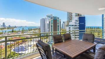 Superior Apartment, 2 Bedrooms | Living area | TV