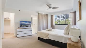 2 habitaciones, decoración personalizada y muebles diferentes