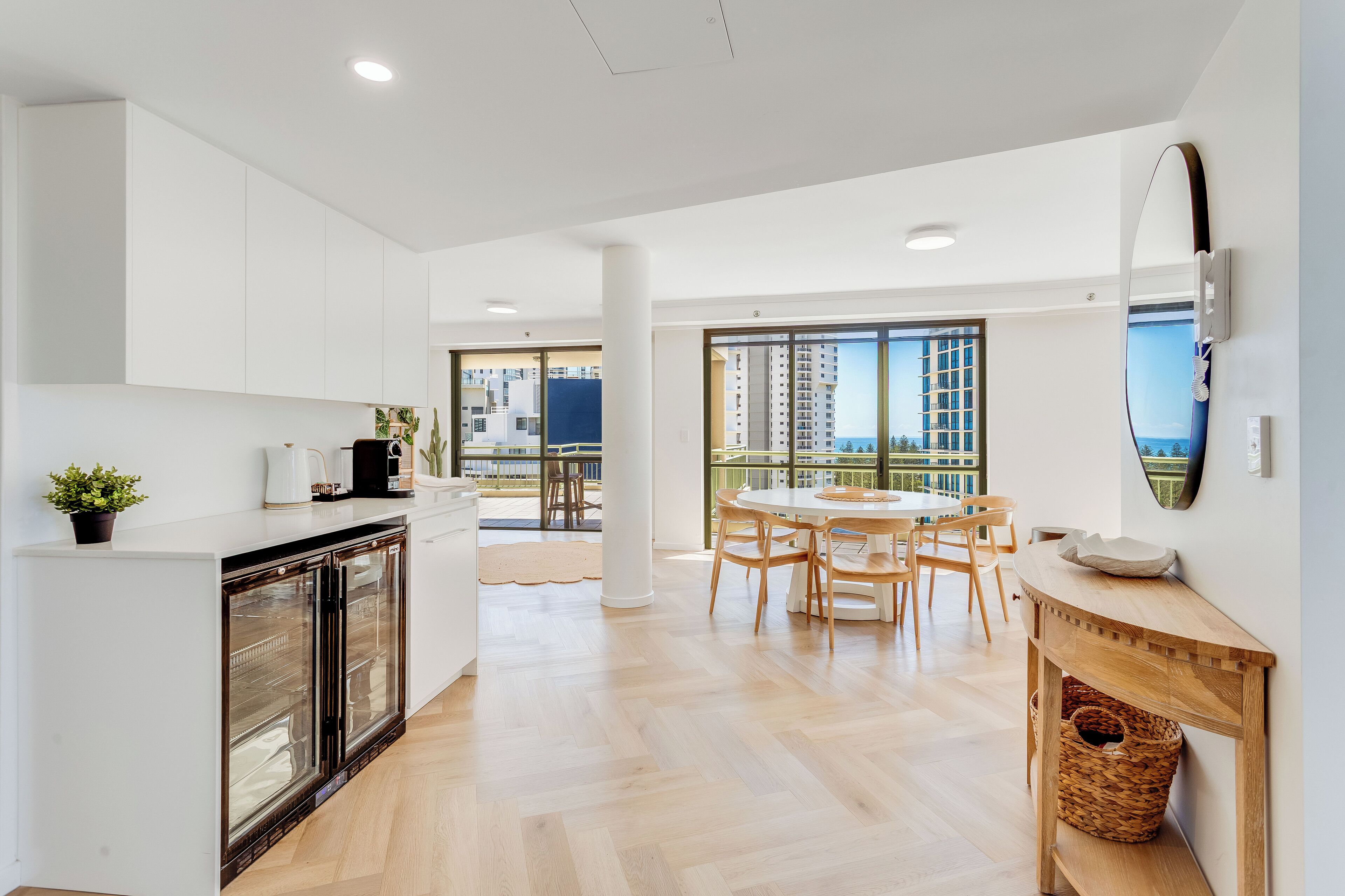 Appartement Deluxe, 3 chambres, vue océan | Cuisine privée