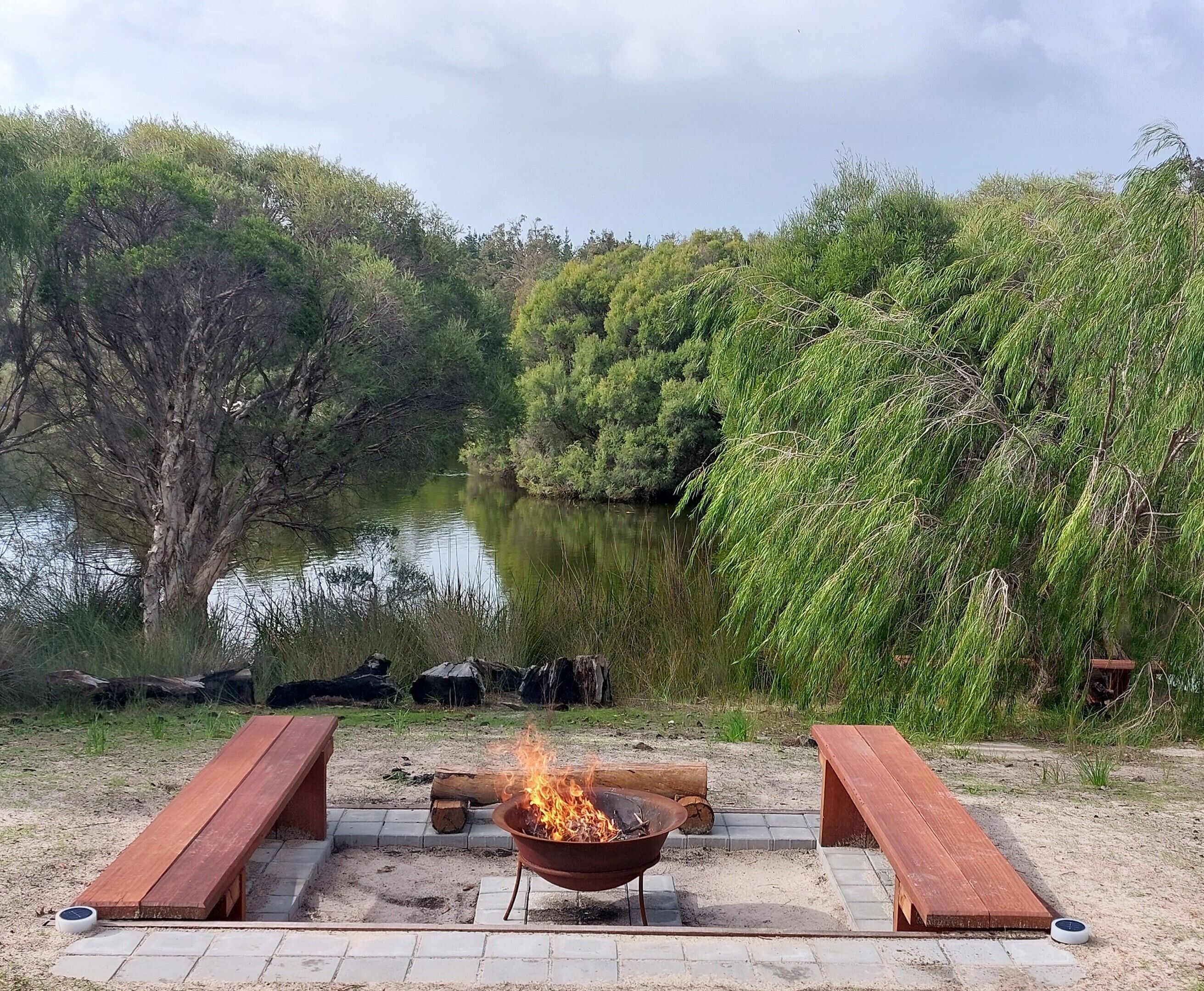New firepit