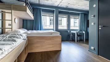 Couette en duvet d'oie, rideaux occultants, chambres insonorisées