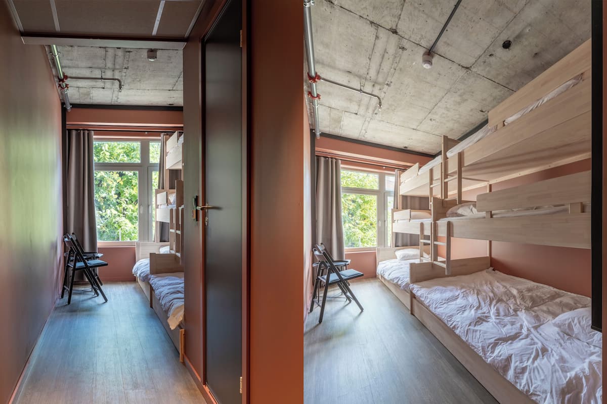 6-Bed Room | Edredons de pluma, cortinas blackout, quartos à prova de som