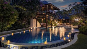 Villa, plusieurs chambres