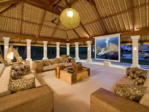 Villa, 6 Bedrooms | Living room | LCD TV - Villa Sepoi Sepoi by Elite Havens (Tanjung)