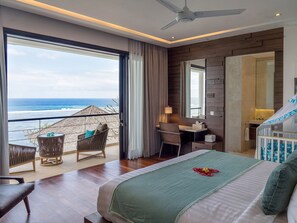 Villa, 5 chambres | 5 chambres, décor unique, ameublement unique, bureau