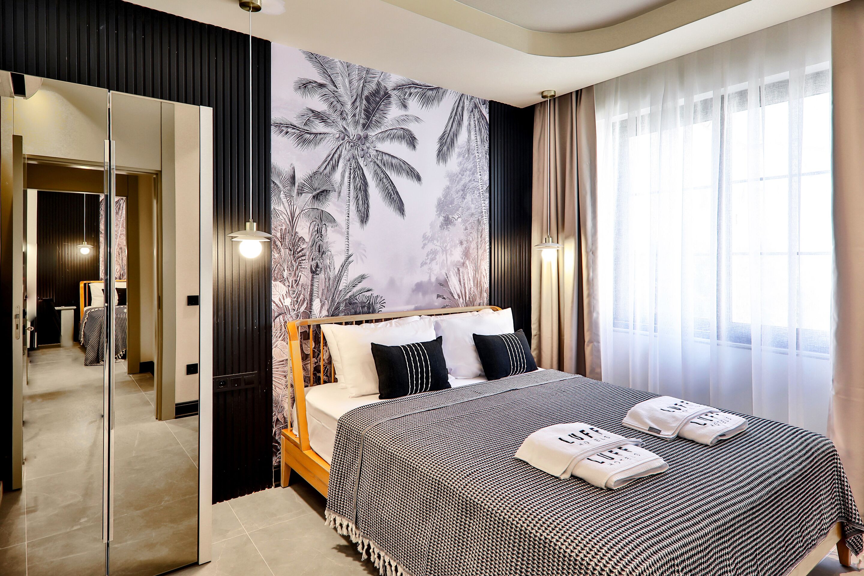 Family Suite, 2 Bedrooms, Balcony | Premium bedding, free minibar items, desk, laptop workspace