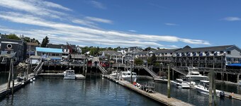 Modern woodland privacy with ocean, trails, and lobster all in walking distance.