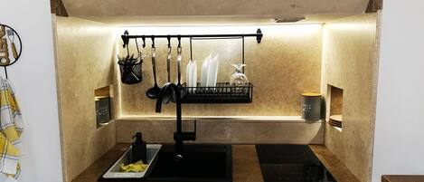 Kühlschrank, Herdplatte