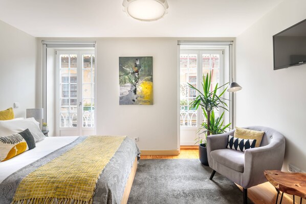 1 chambre, fer et planche à repasser, accès à Internet, literie fournie