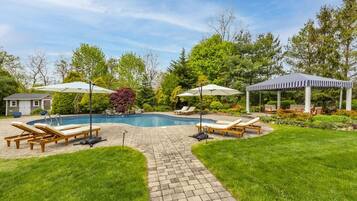 AuĂenpool, beheizter Pool