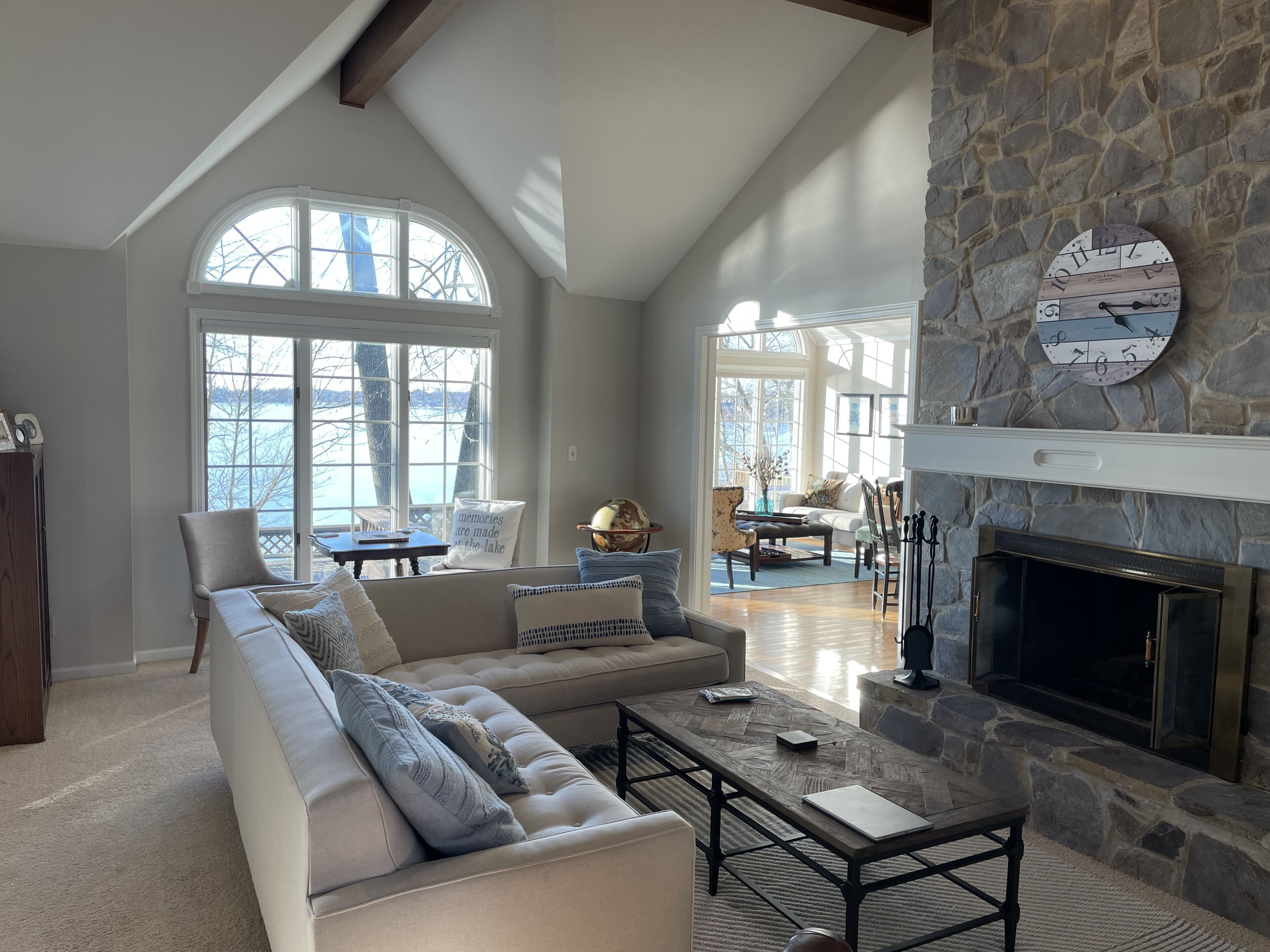 Culver/ Lake Maxinkuckee East Shore family home, Beautiful sunset views!