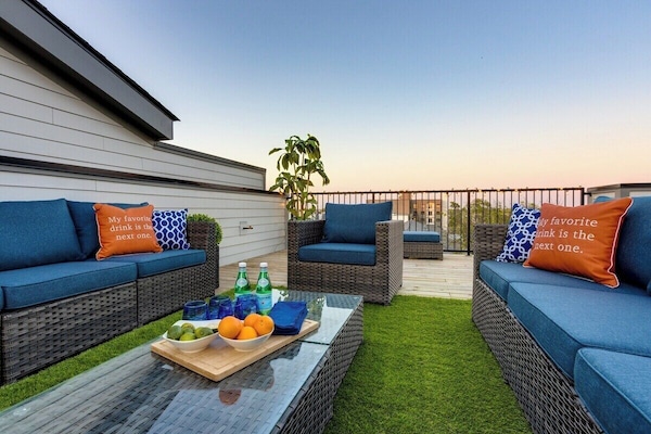 1. Side by Side Rooftop Decks