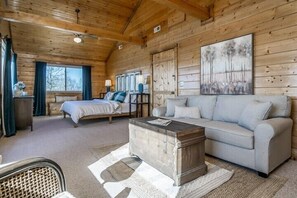 TV, fireplace, video games, table tennis