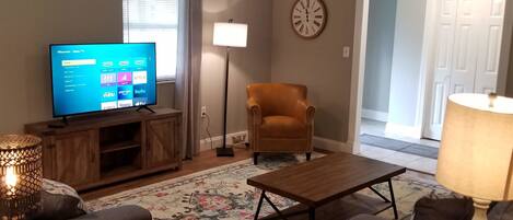 TV, DVD player, offices