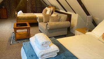 Familienhaus | 2 Schlafzimmer, Bettwäsche aus ägyptischer Baumwolle