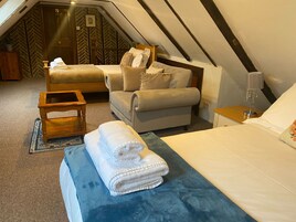 2 habitaciones y sábanas de algodón egipcio 