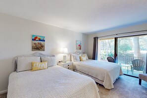 2 makuuhuonetta, silitysrauta/-lauta, Wi-Fi, vuodevaatteet