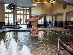 Indoor pool, outdoor pool