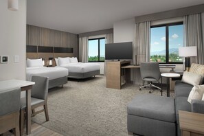 Premium bedding, desk, laptop workspace, soundproofing - Residence Inn by Marriott Bozeman Downtown (Bozeman)