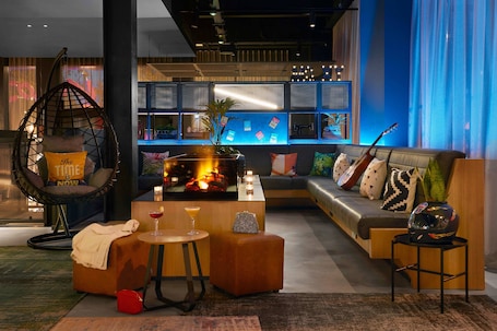 Lounge. Moxy Milton Keynes
