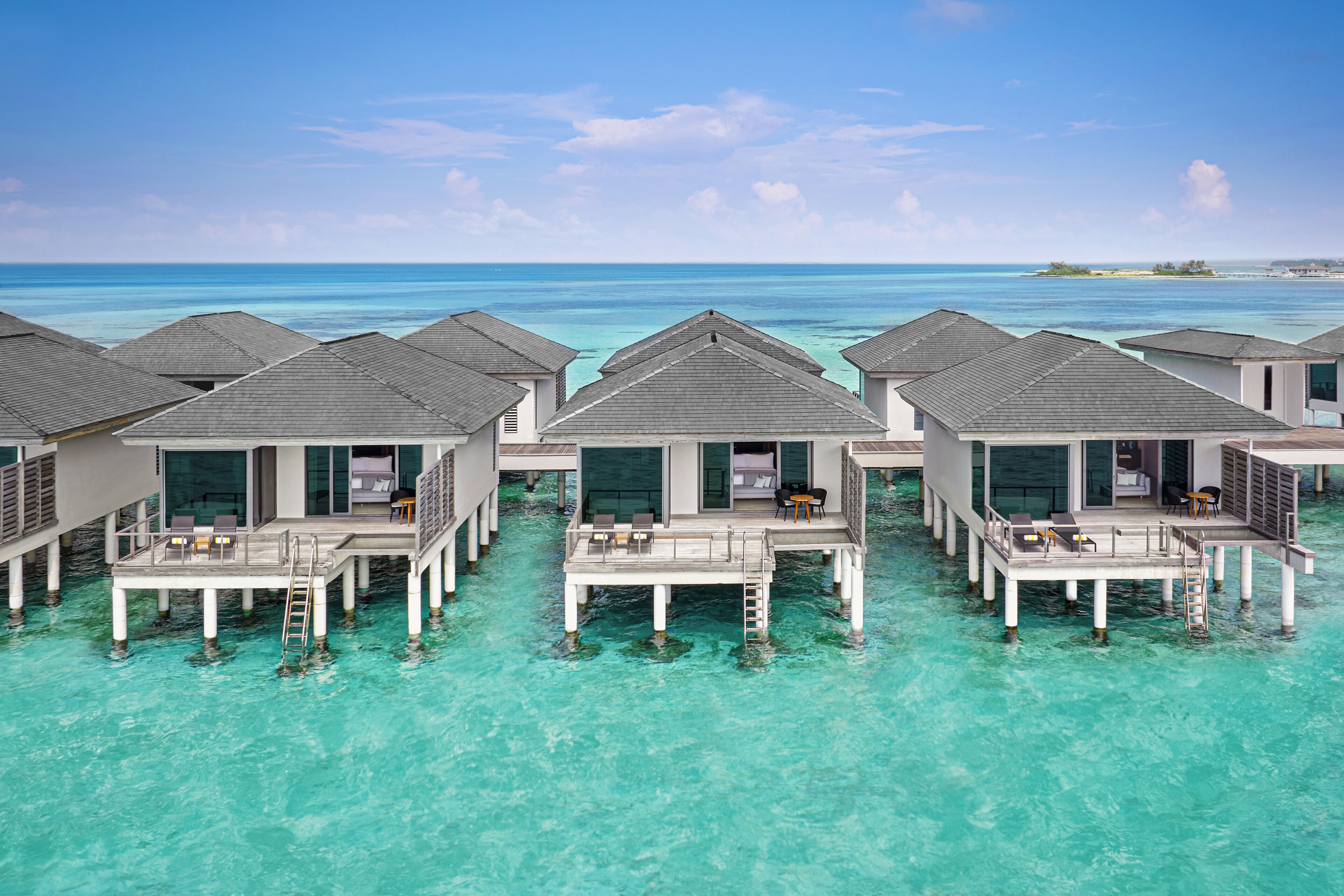 Villa, 1 Bedroom, Overwater (View) | Hypo-allergenic bedding, down duvets, in-room safe, desk