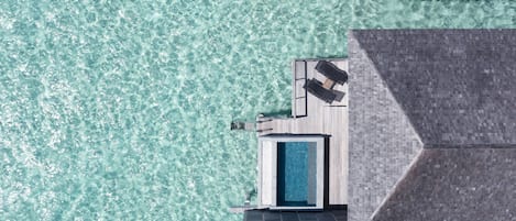 别墅, 1 间卧室, 海洋景观, 水上 (Overwater) | 外观