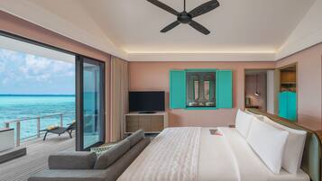 Vil·la, 1 dormitori, no fumadors, vistes a l'oceà (Overwater) | Piscina | 2 piscines a l'aire lliure