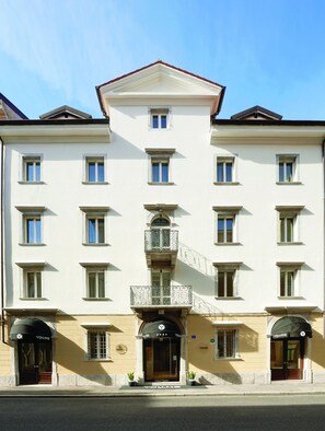 Fachada de la propiedad