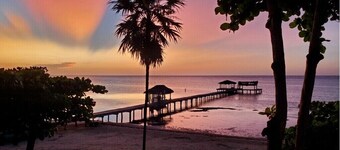 BEACHFRONT VILLA! Snorkel & explore the amazing reef! Experience Caribbean Life!