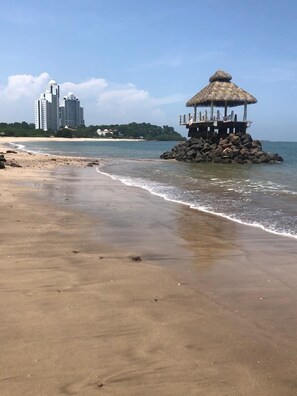 Sun loungers, beach towels