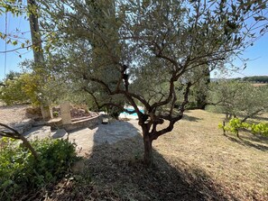 Property grounds - Maison DE Charme Avec VUE SUR LES Collines DE LA Drome Calme Ombre ET Soleil (Puymeras)