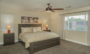 5 bedrooms, iron/ironing board, travel crib, free WiFi