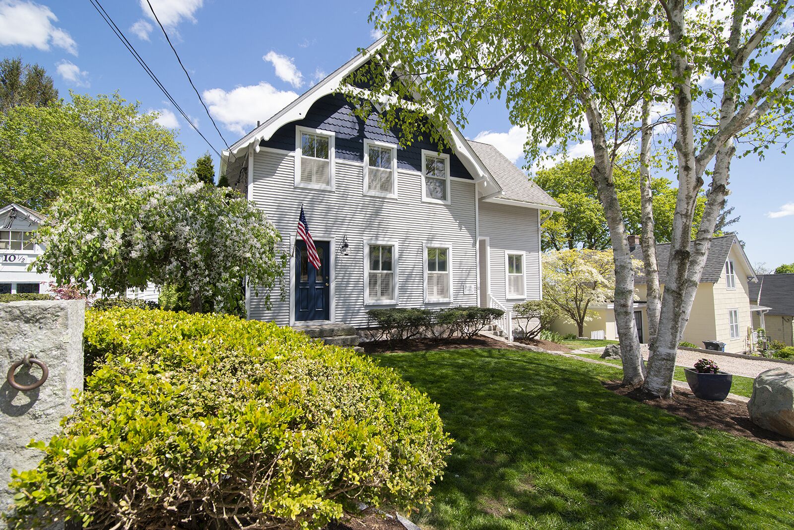 Beautiful Downtown Mystic home with river views, just steps to downtown Mystic!