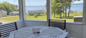 Privately owned water view cottage with fabulous views of Penobscot Bay!