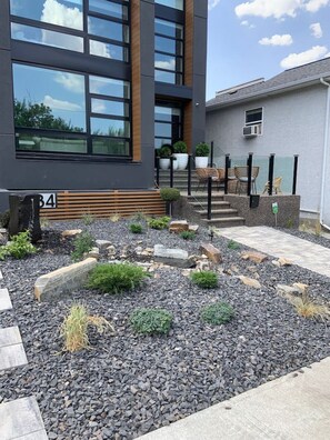 Overnattingsstedets uteområder