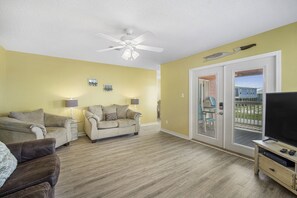 House, 3 Bedrooms, Balcony, Beachside | Living area - Coral Breeze by ALBVR (Gulf Shores)