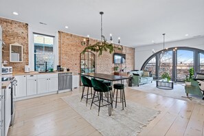 Interior - The Demi-Lune. An urban space with small town charm! (Hendersonville)