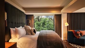 Chambre (Campos Residence) | Draps en coton égyptien, literie de qualité supérieure