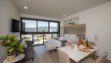 City-Studio, 1 Queen-Bett, Nichtraucher, Stadtblick