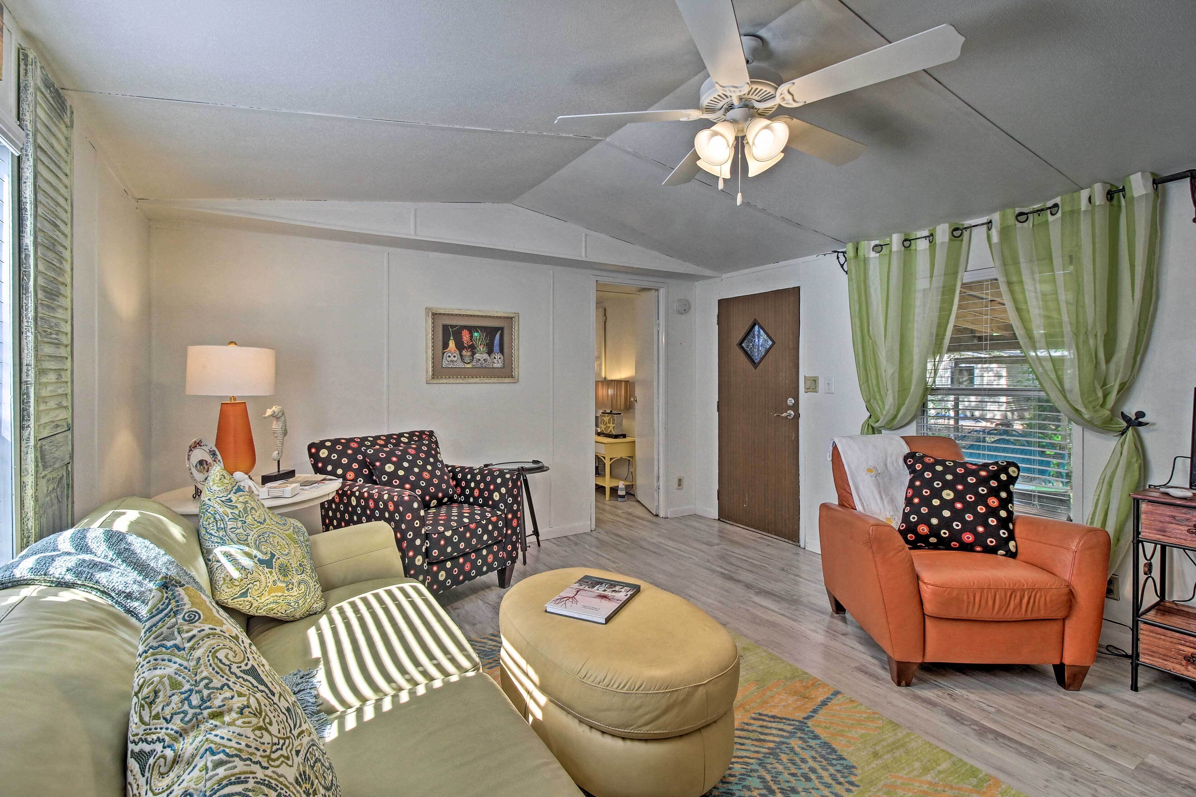 Rustic Midway Retreat w/ Deck & Creek Access!