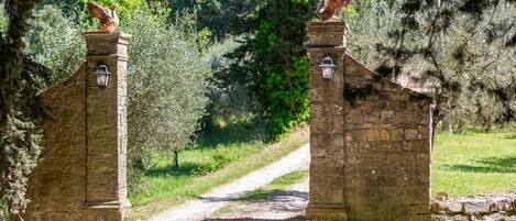 Overnattingsstedets uteområder