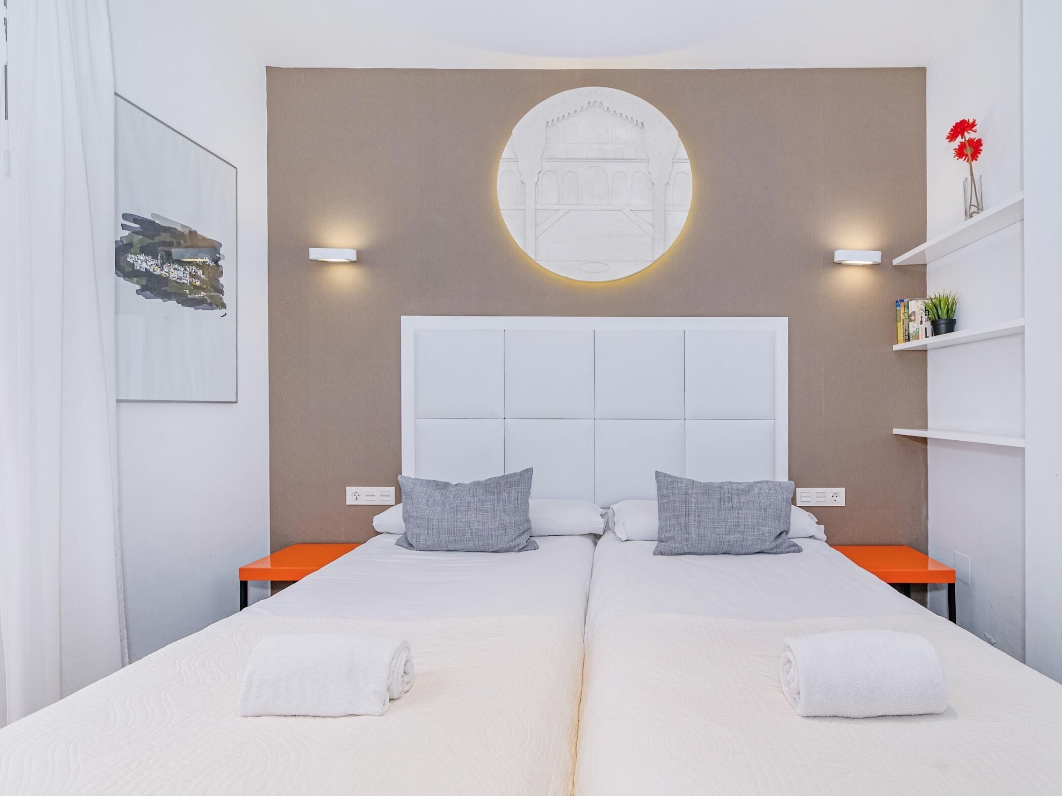 1 chambre, fer et planche à repasser, accès Internet, draps fournis