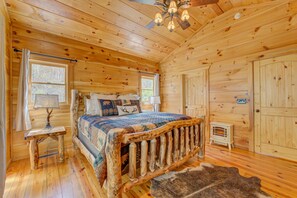 Cabin, 4 Bedrooms | 4 bedrooms, free WiFi, bed sheets - The Wandering Wilscot Lodge by Escape to Blue Ridge (Morganton)