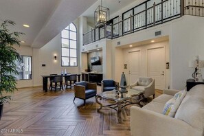 TV, music library, video library