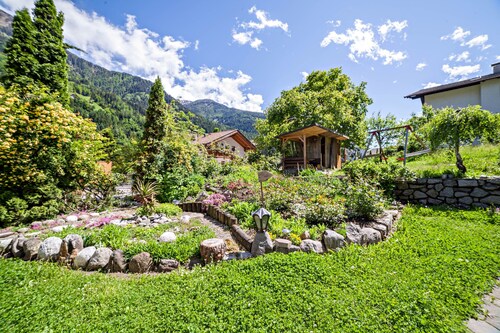 Appartement de vacances "Moosmair 2" avec vue sur les montagnes, Wi-Fi, balcon et jardin