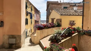 Property grounds - La Casa di Rosa - Apartment with Sea View in Rio Marina (Rio Marina)