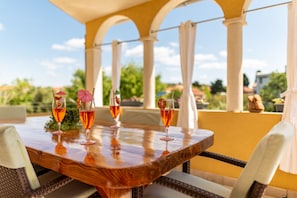 Restaurante al aire libre