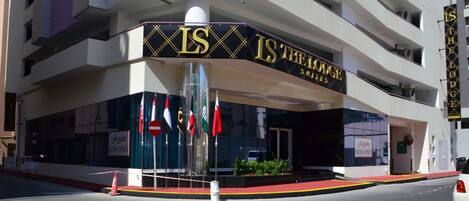 Façade de l’hébergement